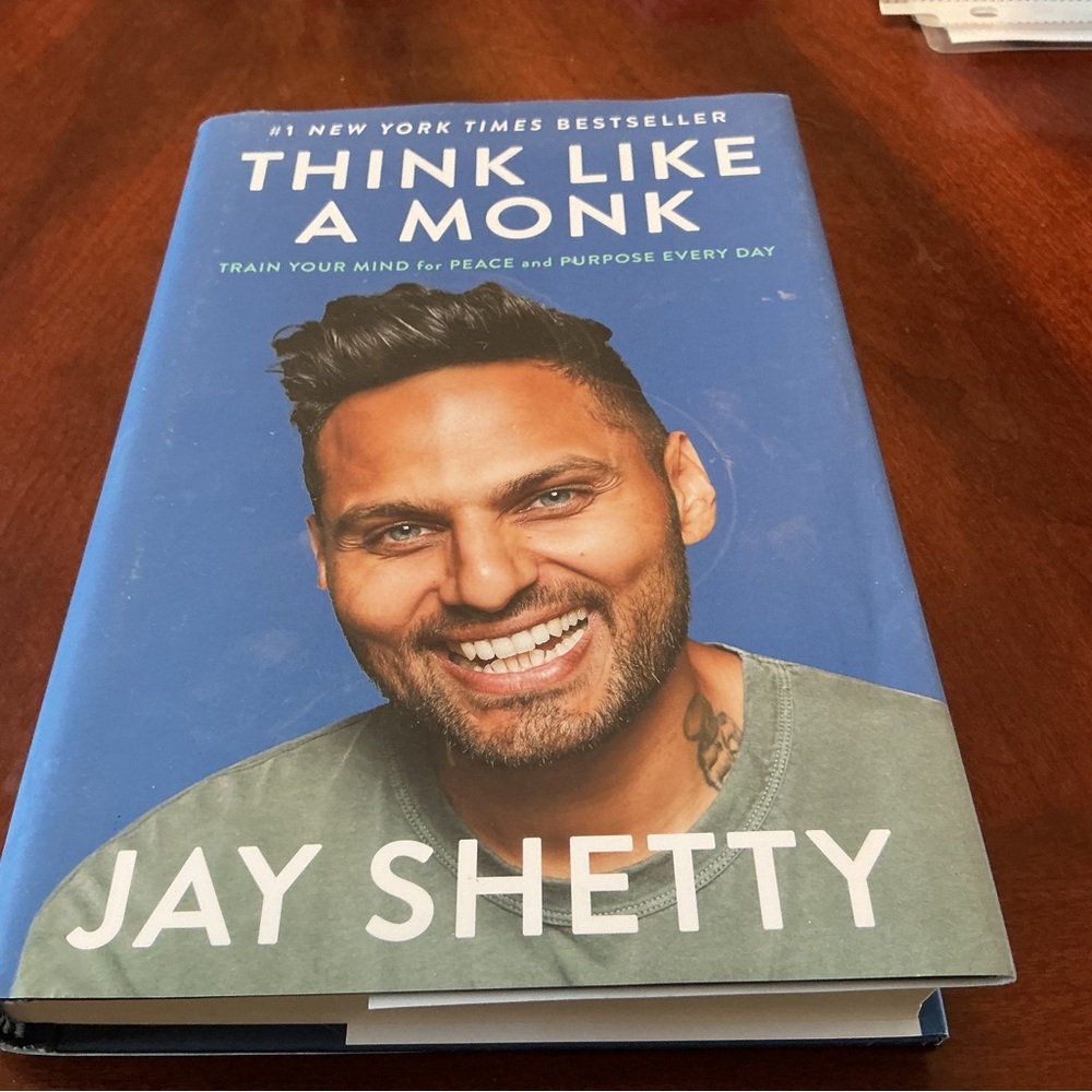 💙think like a monk 💙by jay shetty